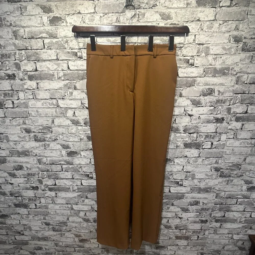 EUC Nicole Miller New York Women's Brown Trousers Size 8 - Picture 1 of 13